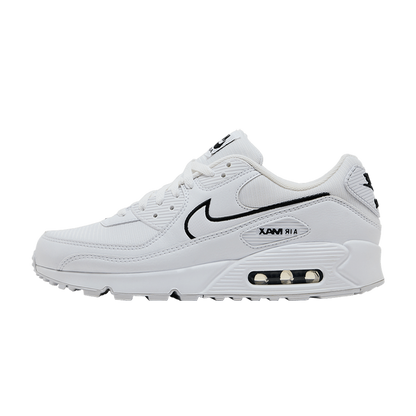 Nike Air Max 90 White Black Outlined Swoosh HF3835-100 — Sneakers Nike su LAB19