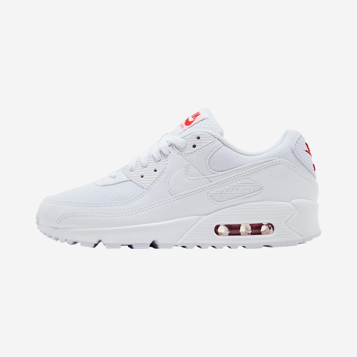 Nike Air Max 90 White Light Crimson DM0029-118 — Sneakers Nike su LAB19