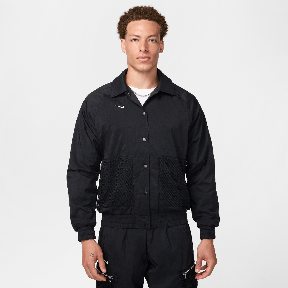 Nike Men's Repel Woven Basketball Jacket Black/White FN2896-010 — Abbigliamento Nike su LAB19