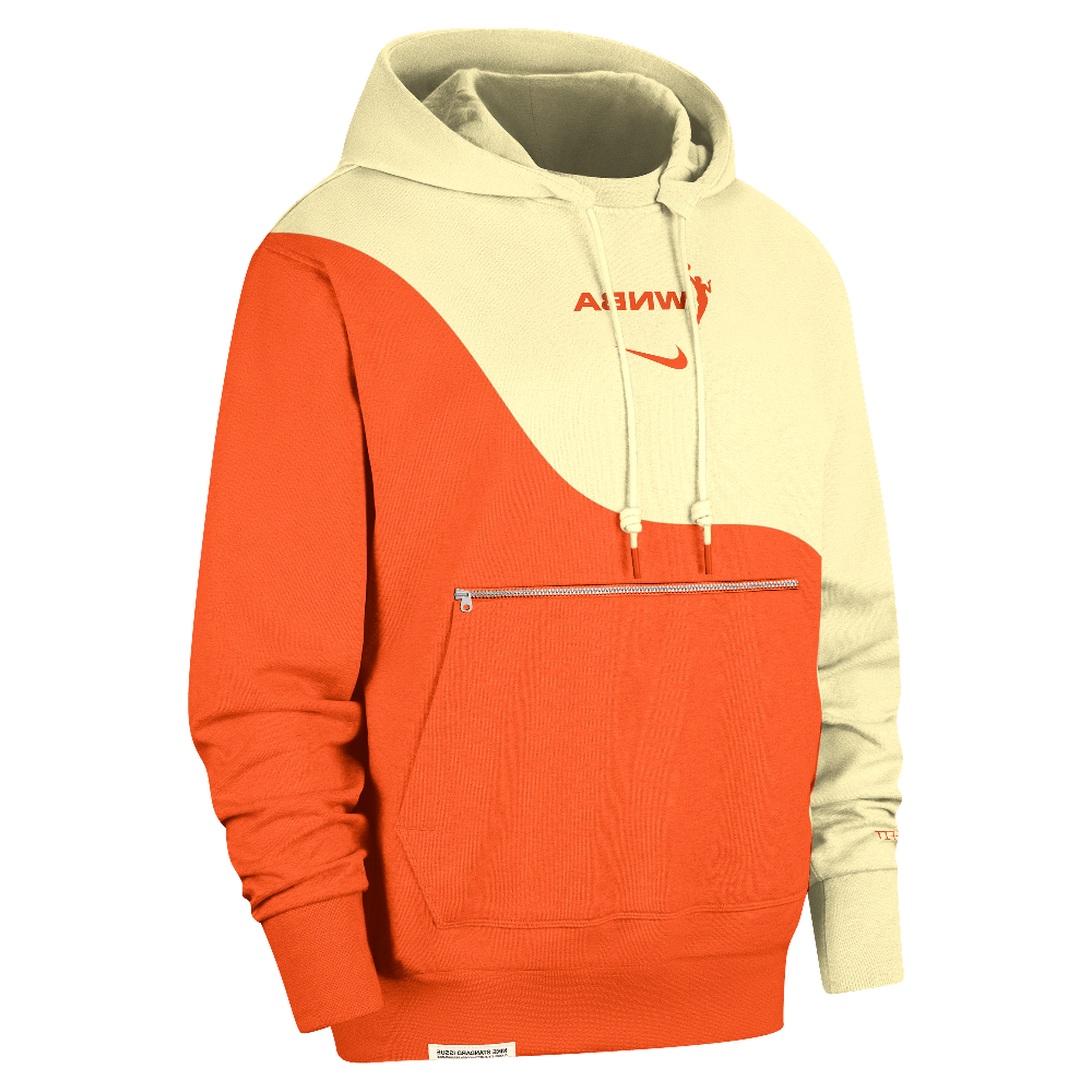 Nike Team 13 Standard Issue Nike WNBA Basketball Hoodie Alabaster/Brilliant Orange/Pale Ivory/Brilliant Orange FQ4949-744 — Abbigliamento Nike su LAB19