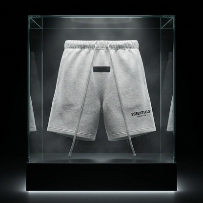 Fear of God Essentials Shorts Light Oatmeal Korte Broek