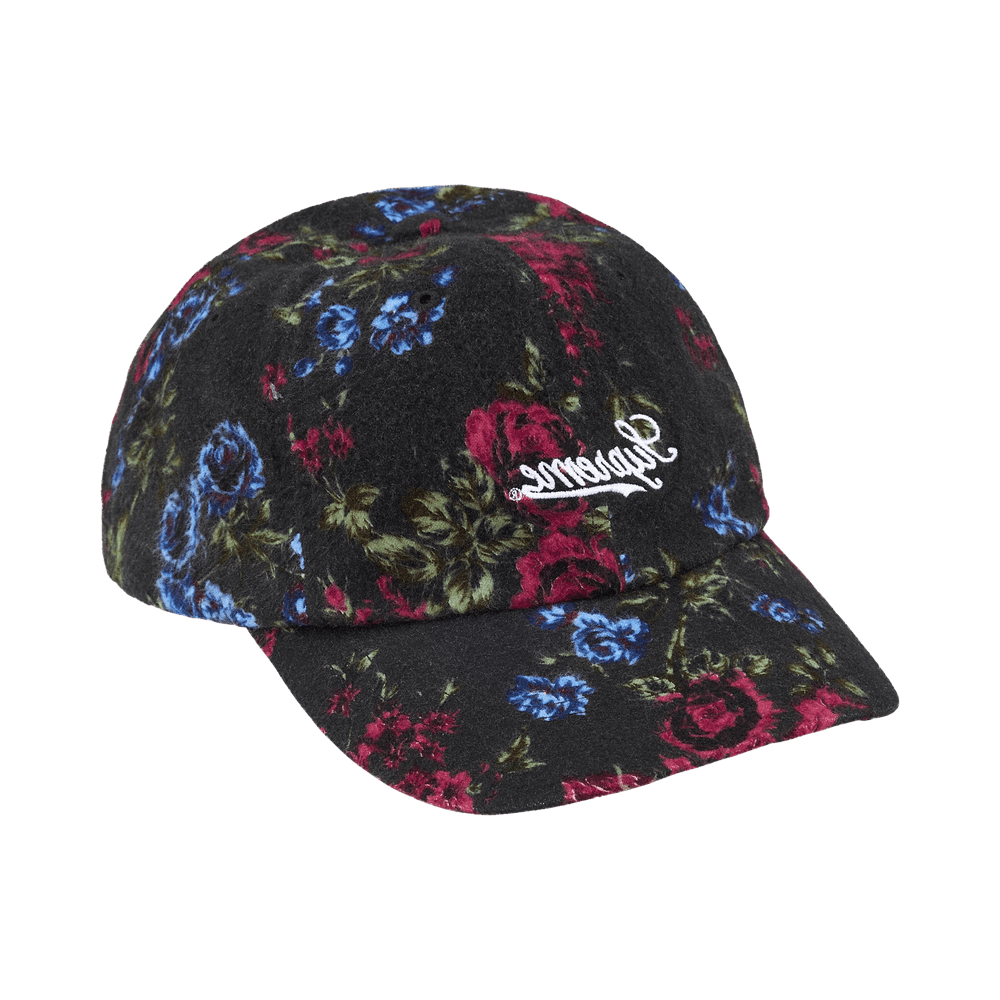 Supreme Floral Flannel 6-Panel 'Black' SS26H112-BLACK — Sneakers Supreme su LAB19