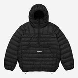 Supreme Micro Down Half Zip Hooded Pullover 'Black'