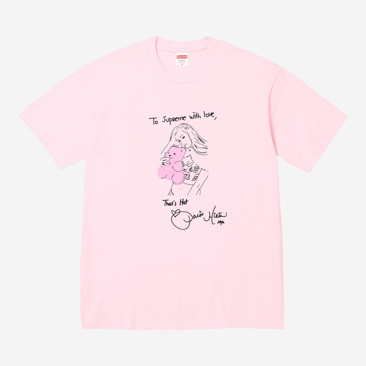 Supreme Paris Tee 'Light Pink' FW26T37-LIGHT-PINK — Abbigliamento Supreme su LAB19