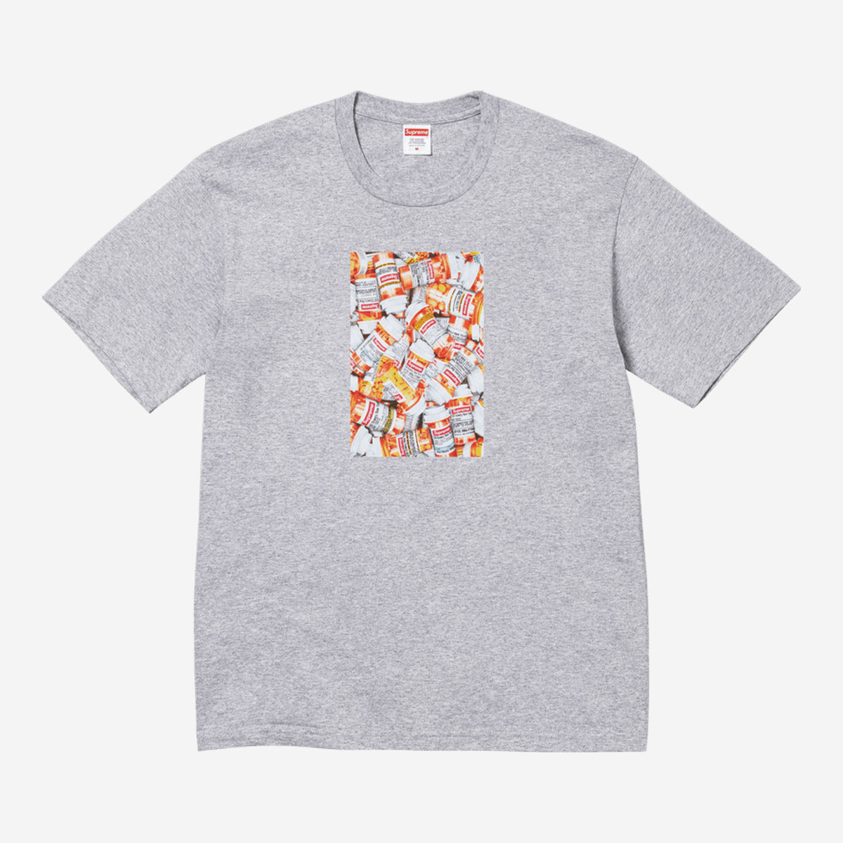 Supreme Pills Tee 'Heather Grey' FW26T58-HEATHER-GREY — Abbigliamento Supreme su LAB19
