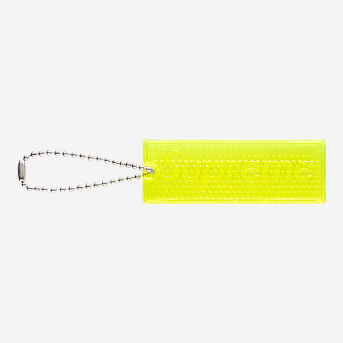 Supreme Reflective Keychain Yellow FW26A108-YELLOW — Abbigliamento Supreme su LAB19