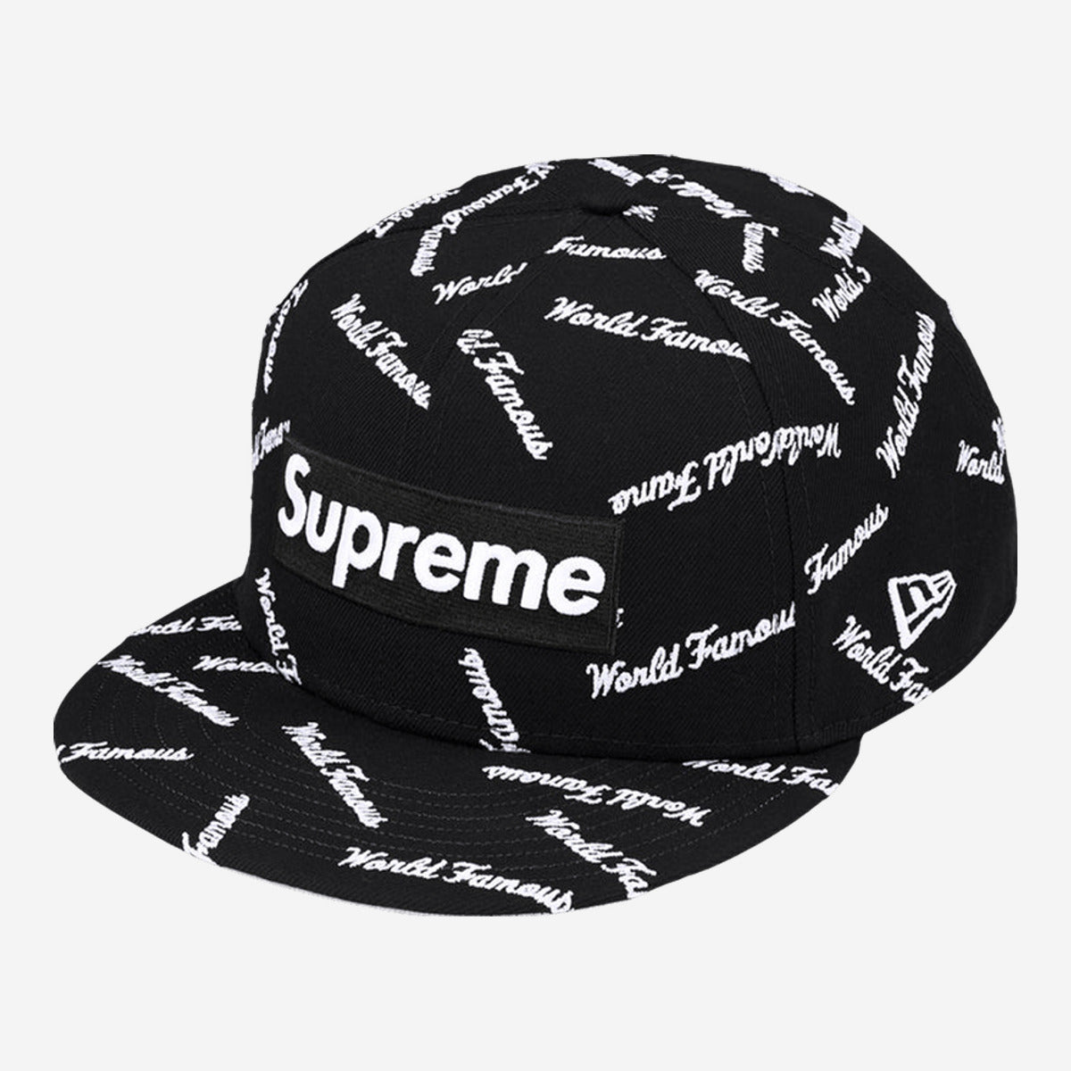 Supreme World Famous Box Logo New Era Black FW26H18-BLACK — Abbigliamento Supreme su LAB19