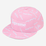 Supreme World Famous Box Logo New Era Light Pink