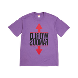 Supreme World Famous Tee 'Purple'