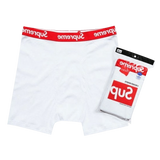 Supreme x Hanes Boxer Briefs (4 Pack) 'White'