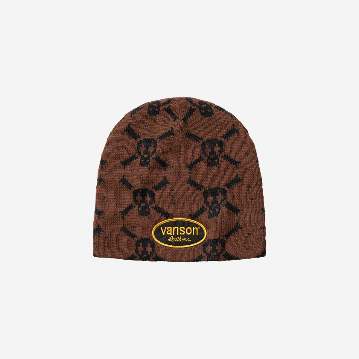 Supreme x Vanson Leathers Skull Beanie 'Brown' FW26BN15-BROWN — Sneakers Supreme su LAB19