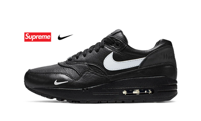 Nike Air Max 1 \&87 SP Supreme Black White