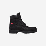 Timberland Supreme x Timberland 6 Inch Premium Waterproof Boot Embossed Diamond Plate Black