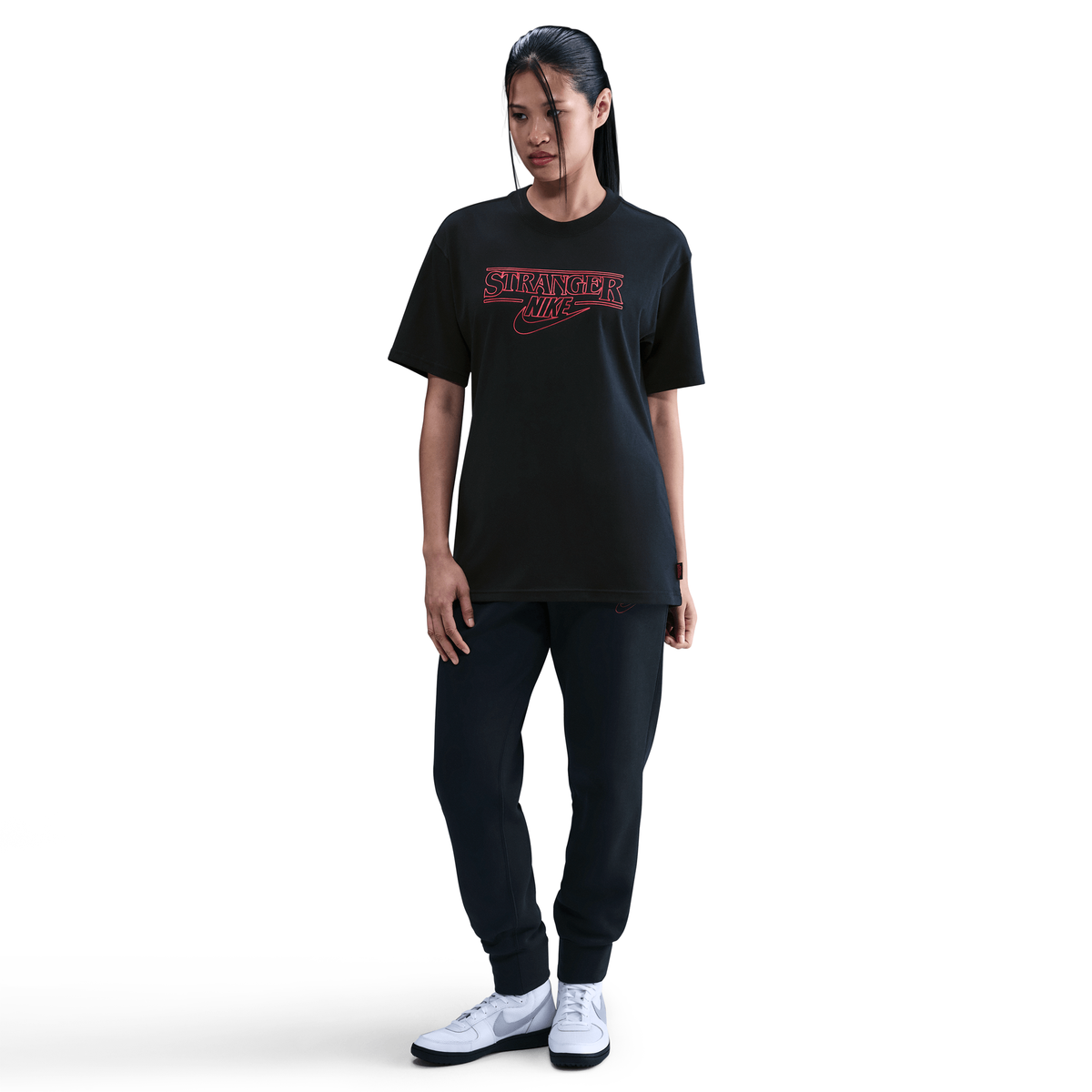 Unknown Nike x Stranger Things NSW Tee Black IB8056-010 — Abbigliamento Unknown su LAB19