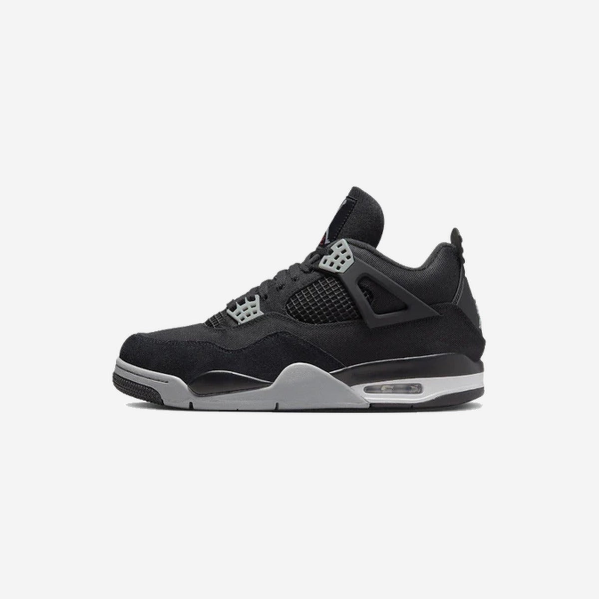Air Jordan 4 Black Canvas