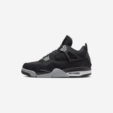 Air Jordan 4 Black Canvas