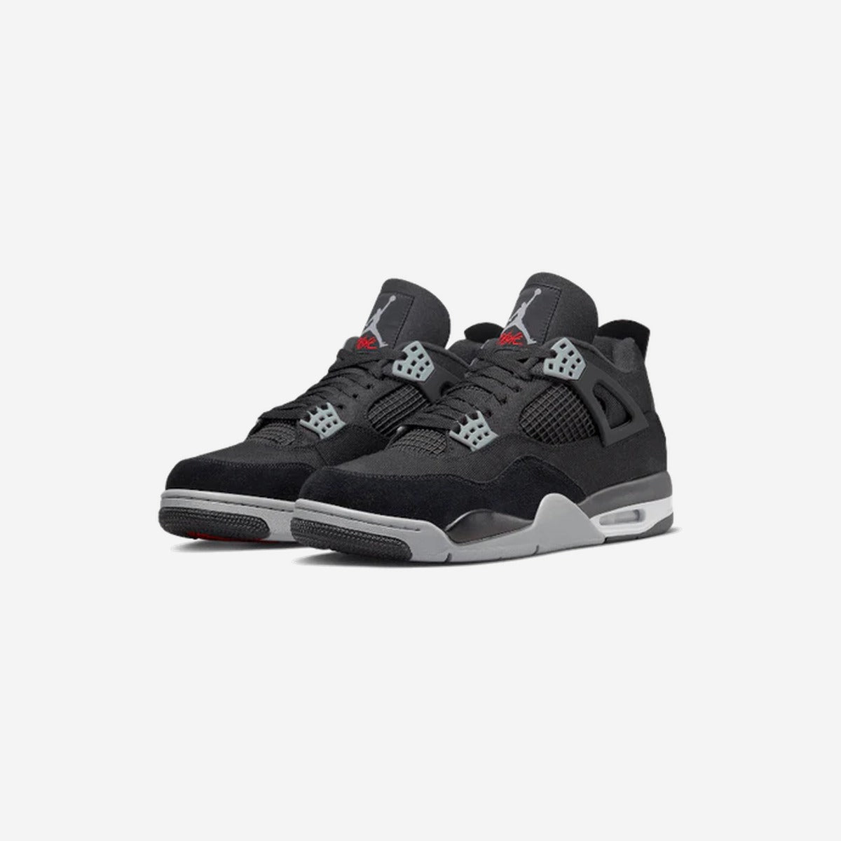 Air Jordan 4 Black Canvas