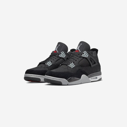 Air Jordan 4 Black Canvas
