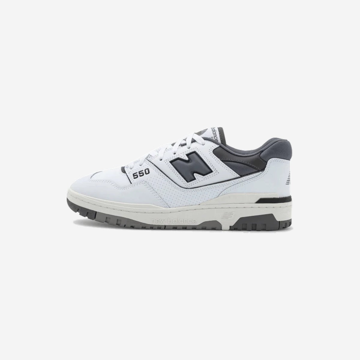 New Balance 550 White Grey Dark Grey