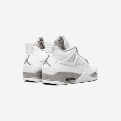 Air Jordan 4 Tech White (White Oreo)