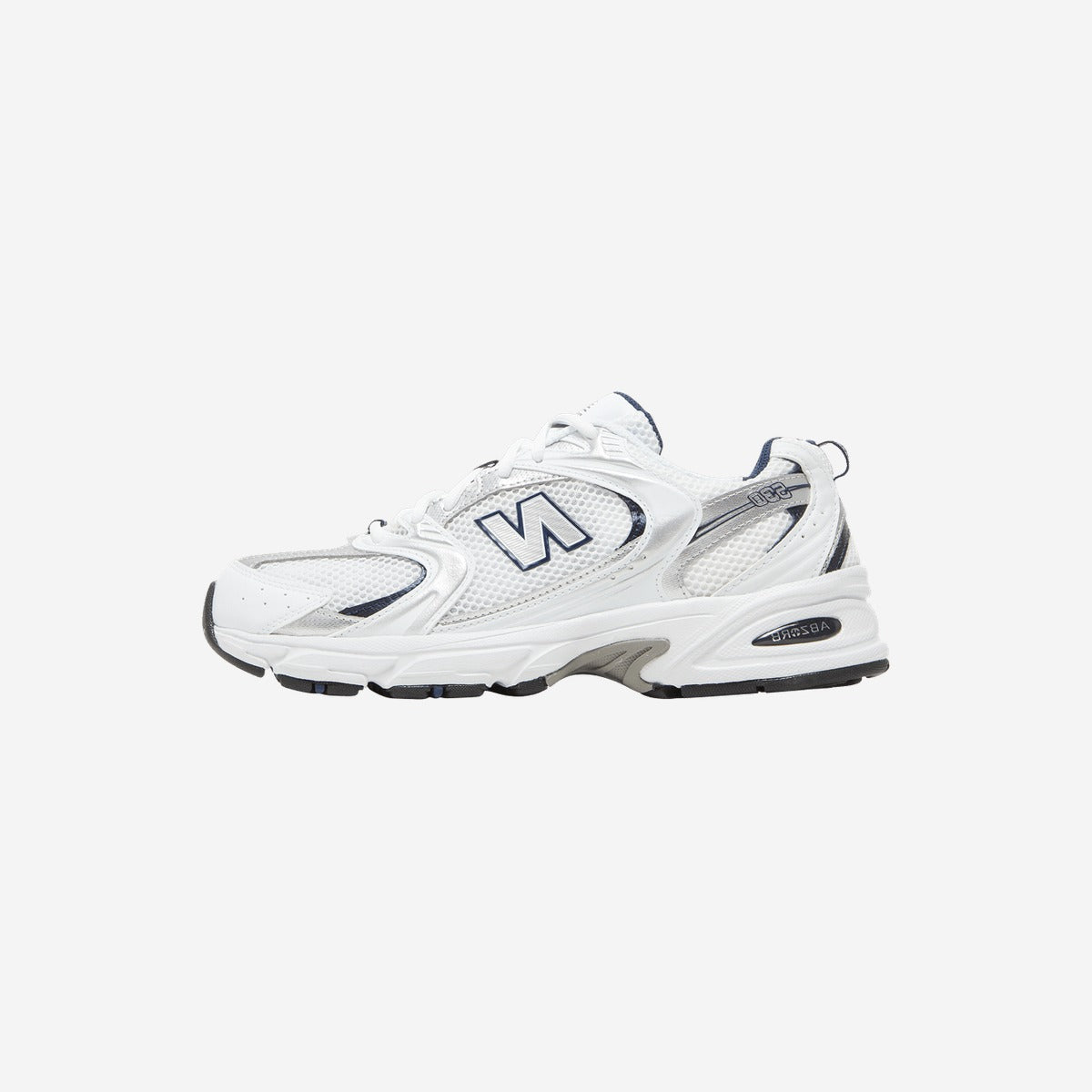 New Balance 530 White Silver Navy