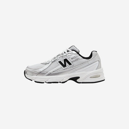 New Balance 740 White Silver Metallic Navy